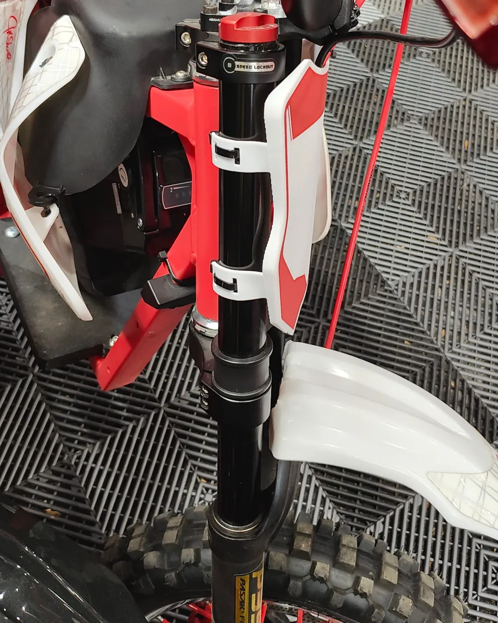 Pit ebike BMX Dirt bike curved Razor number plate - Free 3D Print Model ...
