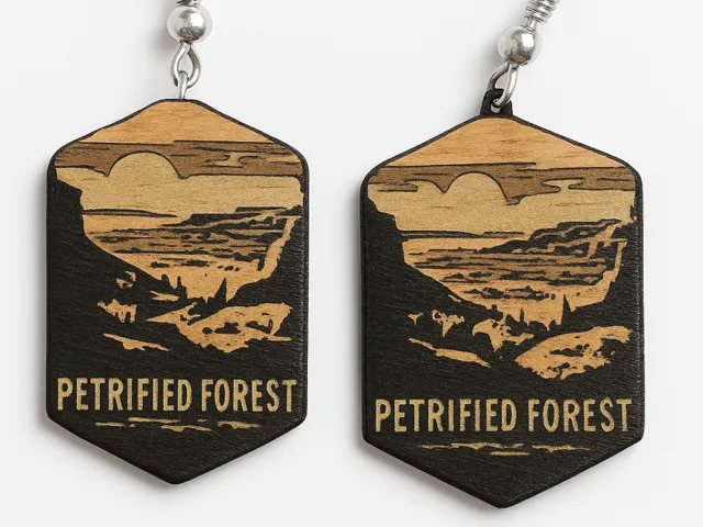 Petrified Forest National Park Earrings