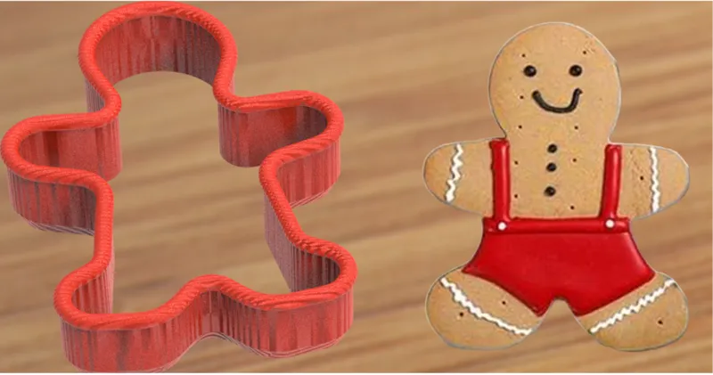 Gingerbread Man Cookie Cutter