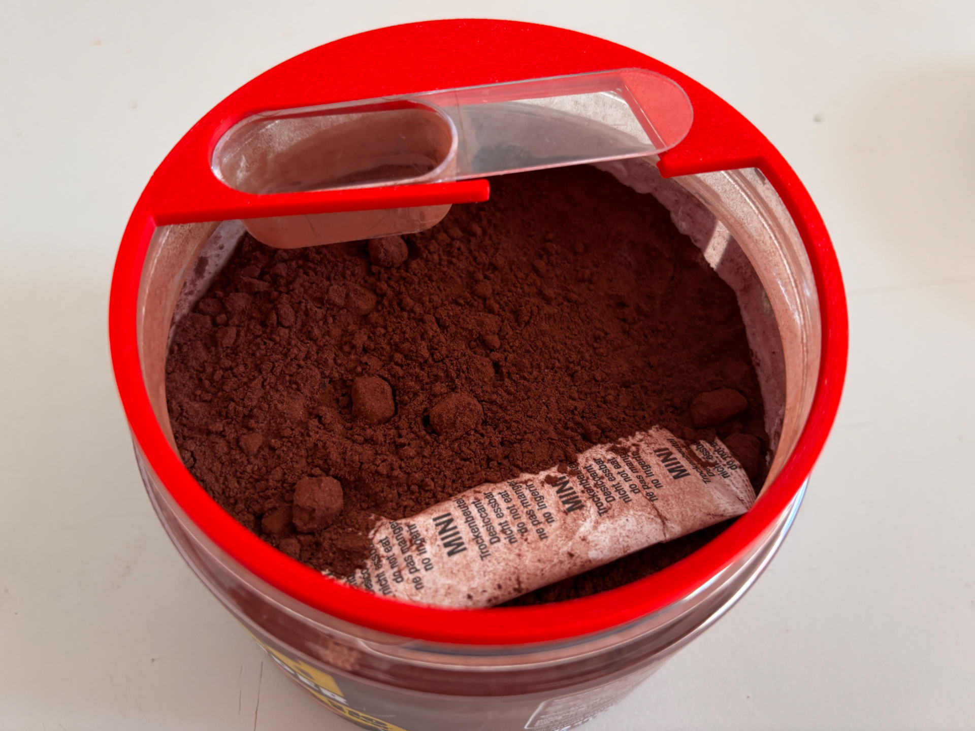 Ahead Flavour Powder 250g Spoon Holder Lid Insert
