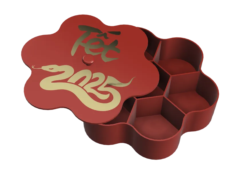 Süßigkeitenschale / Candy bowl / Tet Fest
