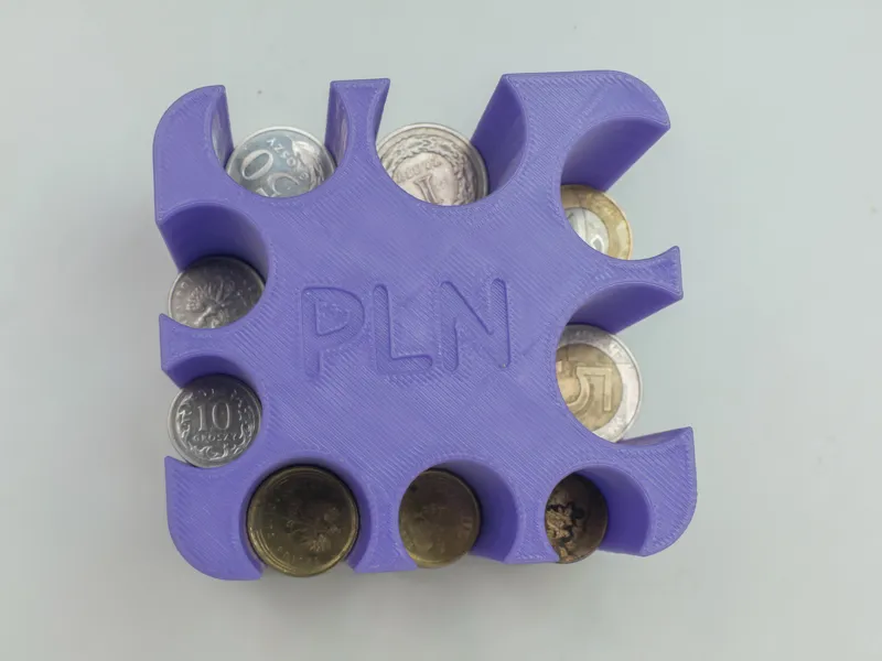 Polish Coins Storage Box (PLN) 