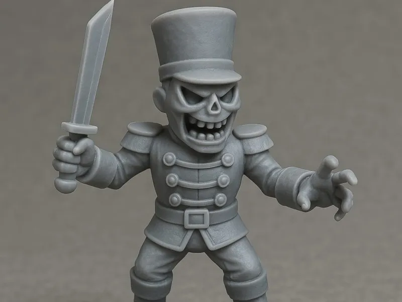 Undead Toy Soldier - Nutcracker Commander