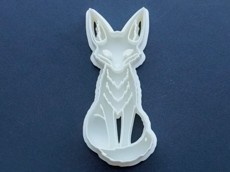 Fox Polymer Clay Cutter Magnets Charms Keychains