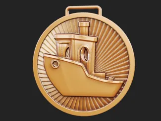 Benchy Medal
