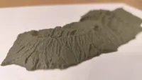 Île de Madère - relief 3D (SRTM) — photo 4