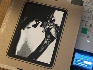 Wanted Movie Poster Jolie painting  (HueForge)