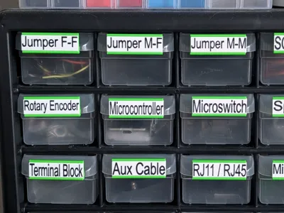 Akro-Mils Customizable Storage Drawer Label