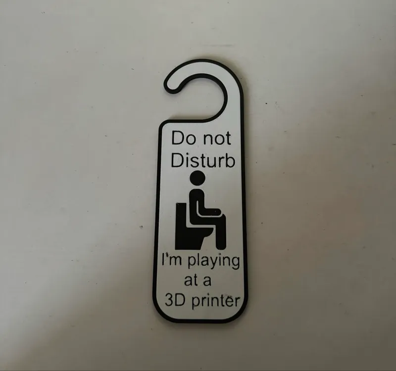 Do not disturb....