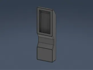 Slim magnetic purge-bin for H2-series