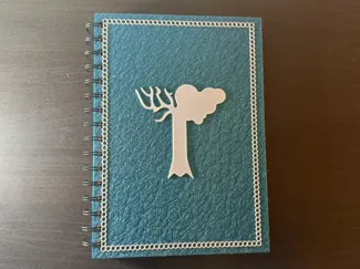 Skyrim Spelltome: Alteration - A5 Notebook cover