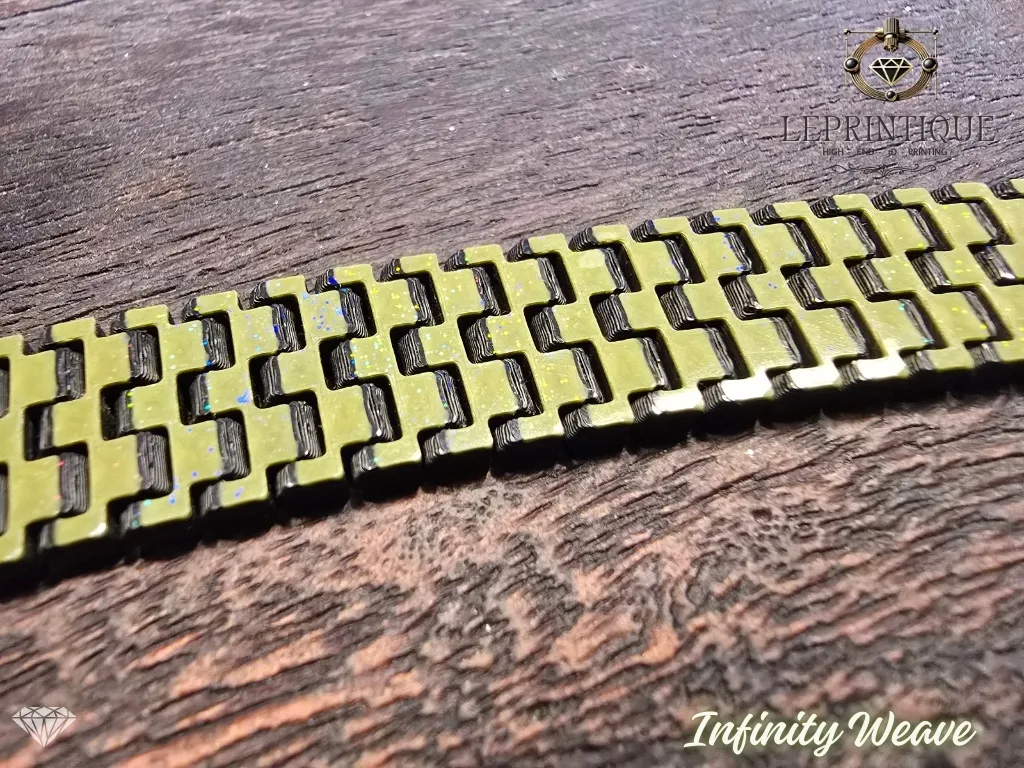 Designer Bracelet "Infinity Weave" view 4