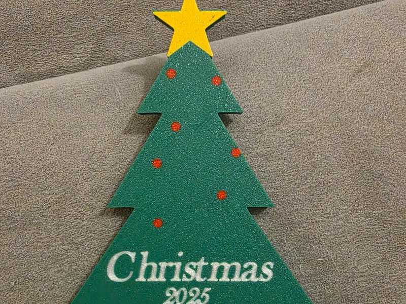 Christmas Tree Plaque
