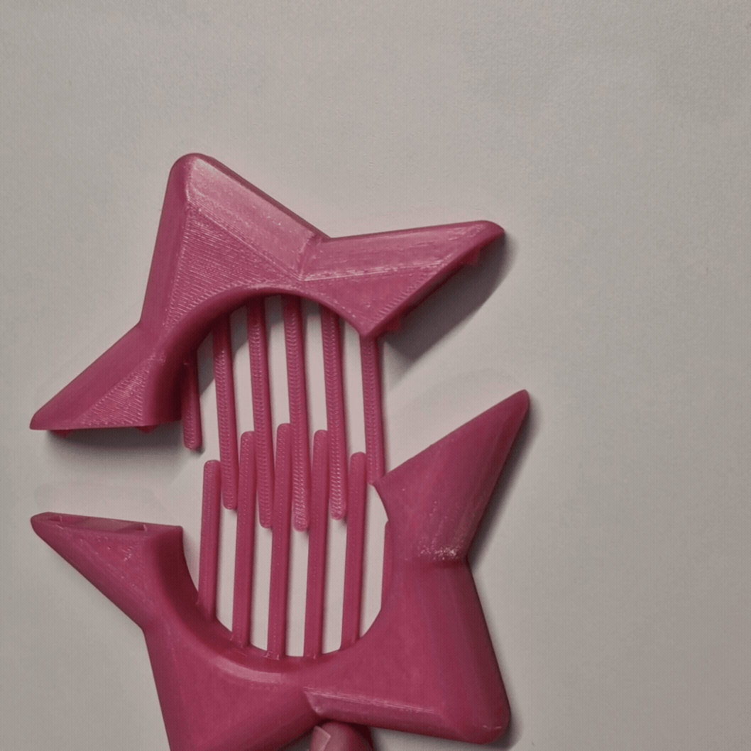 Star shaped Hair Clip - magnetic