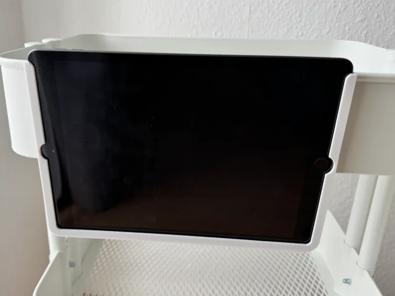 iPad Halterung für IKEA Raskog Servierwagen 