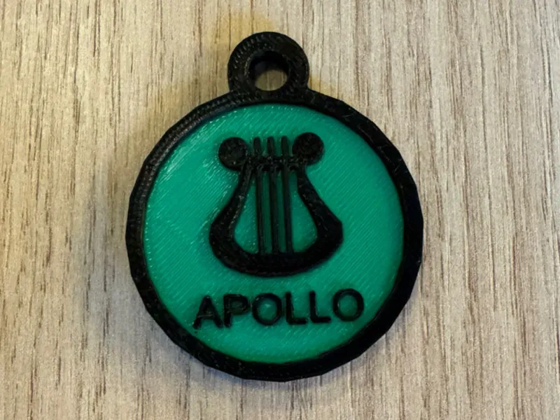 Apollo Keychain (Greek Mythology)