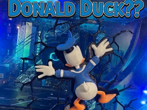 Who crashed donald duck? 