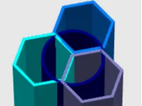 multisection pencil holder