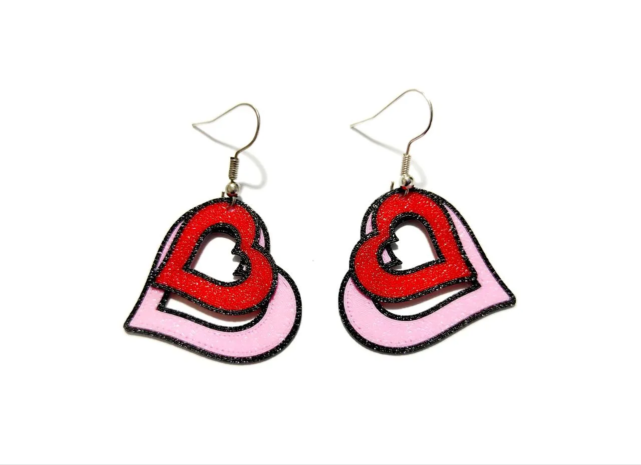 HeartStack Flex Earrings – Valentine’s Day view 3