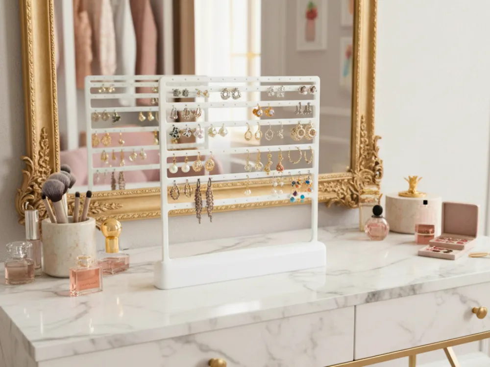 LuxeView Earring Stand | Jewelry Display Tower view 3