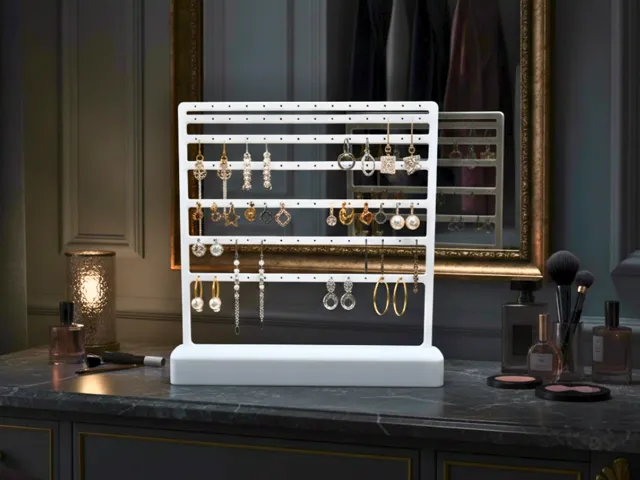 LuxeView Earring Stand | Jewelry Display Tower