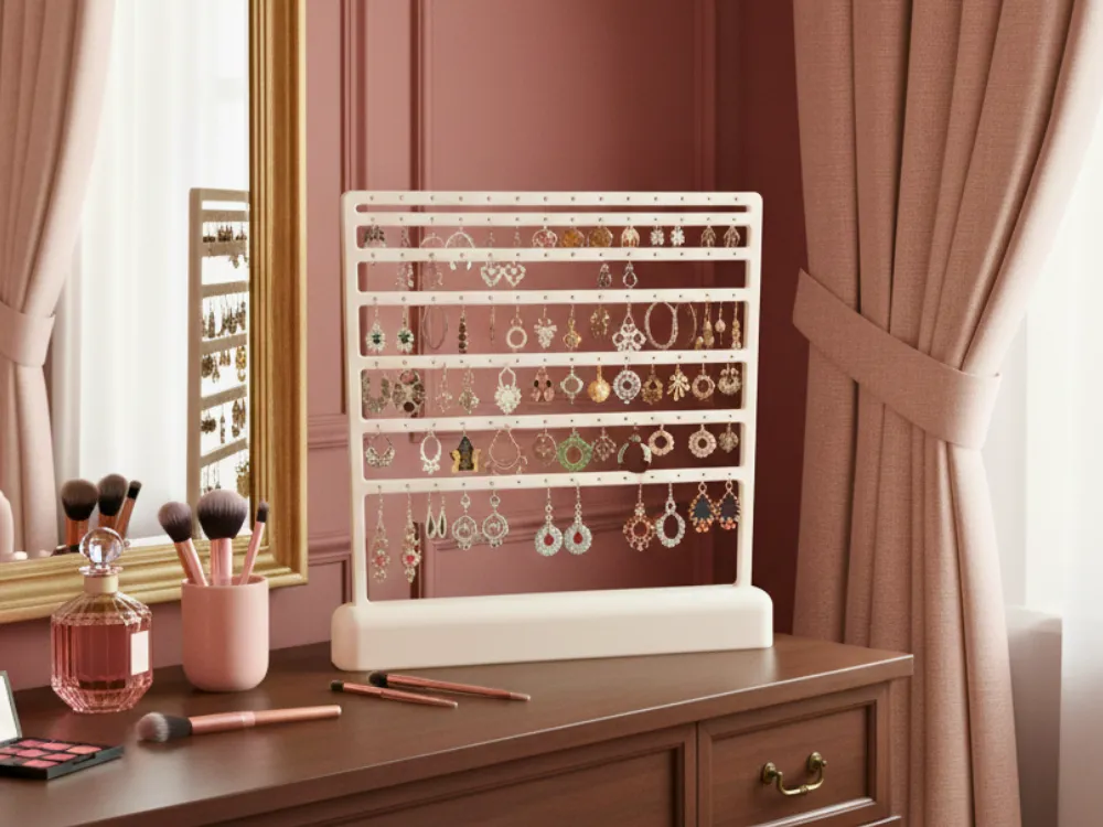 LuxeView Earring Stand | Jewelry Display Tower view 2
