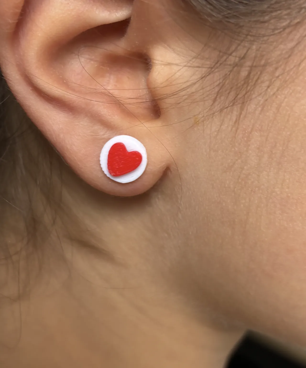 Pendientes pequeños de corazón view 2