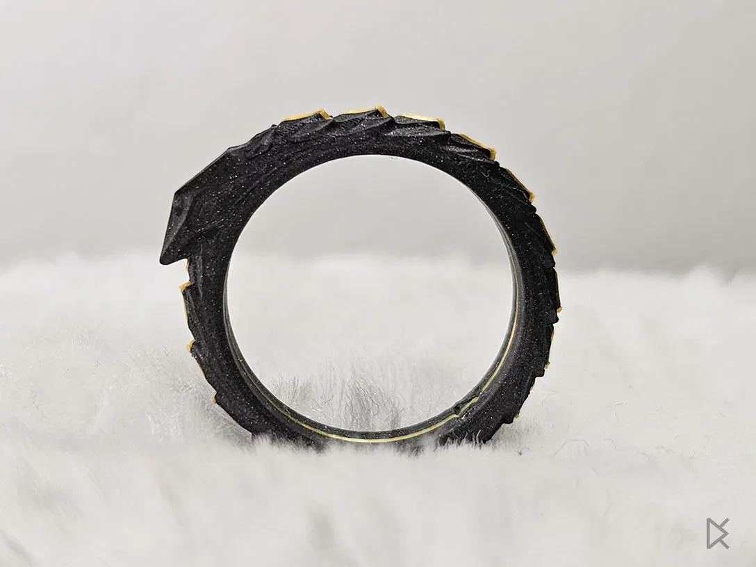 Ouroboros Ring view 2