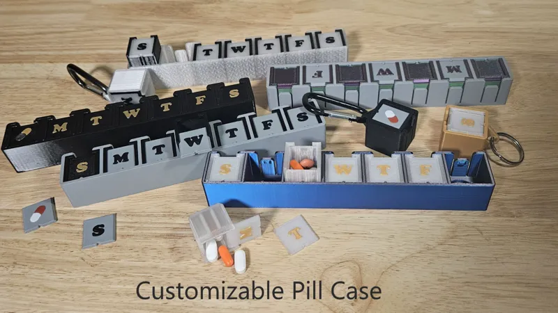 Customizable Pill Case
