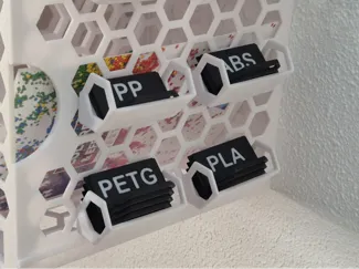Soporte para etiquetas de puerta