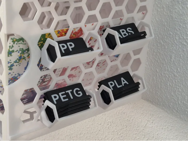 Soporte para etiquetas de puerta