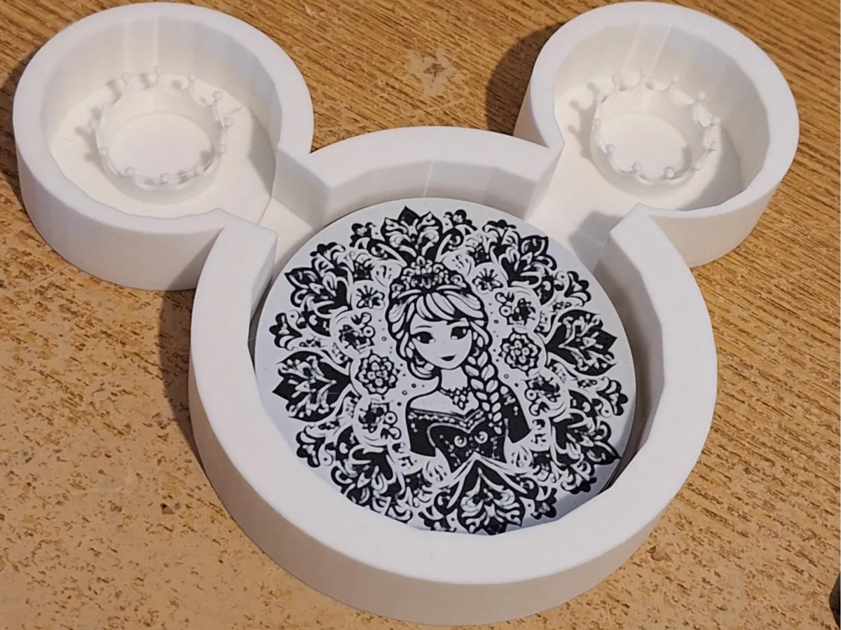 Porte-sous-verres princesses Disney