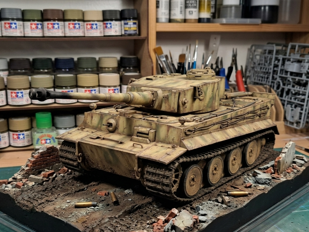 Tank Tiger Articulated, 450mm