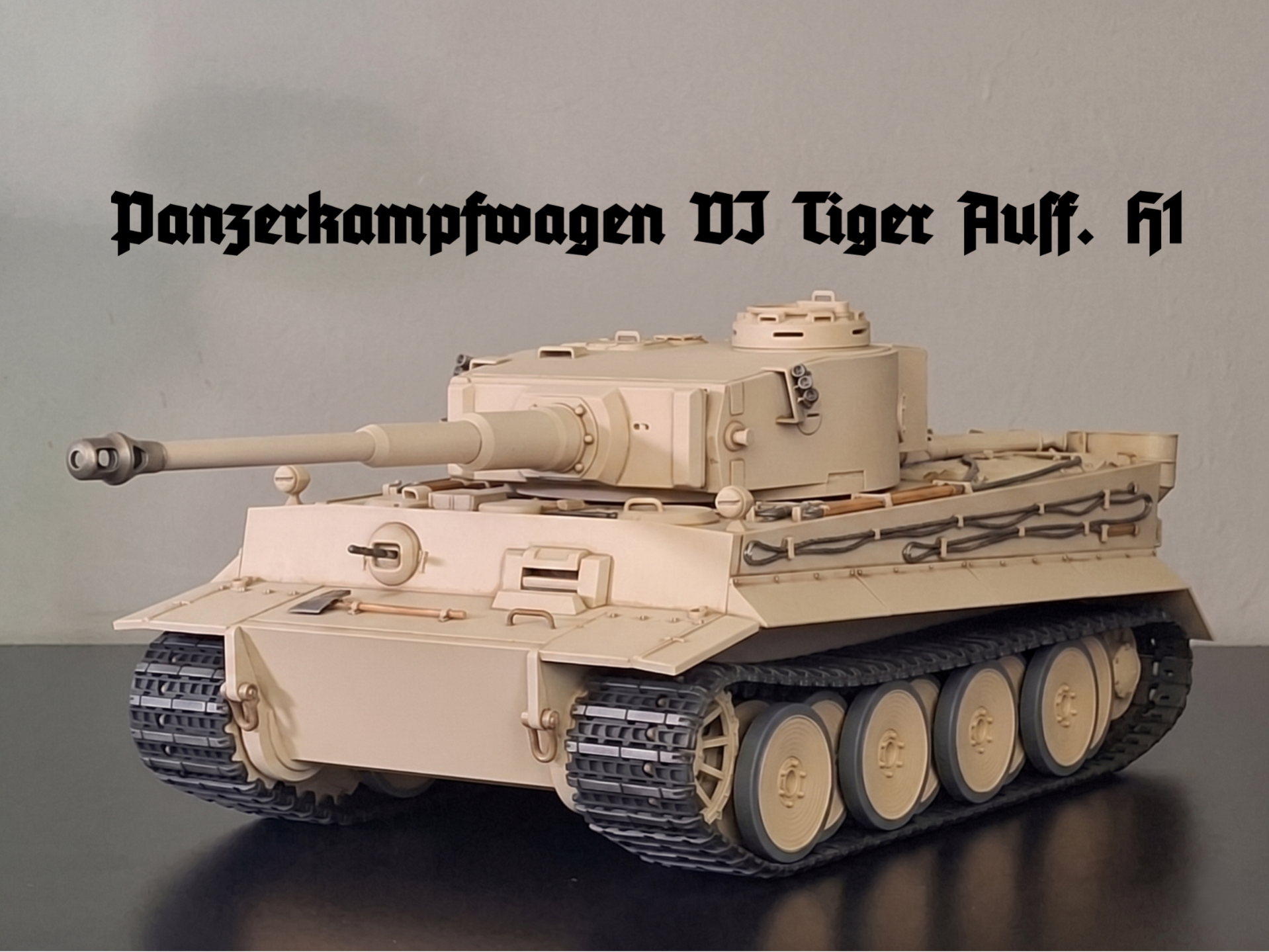 Tank Tiger Articulated, 450mm