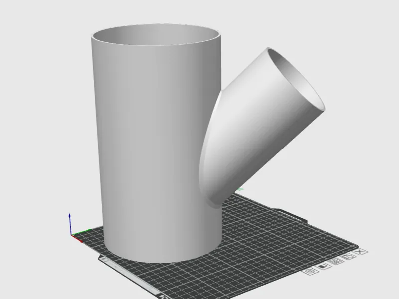 150mm to 100mm  Y Exhaust / ventilation Connector.