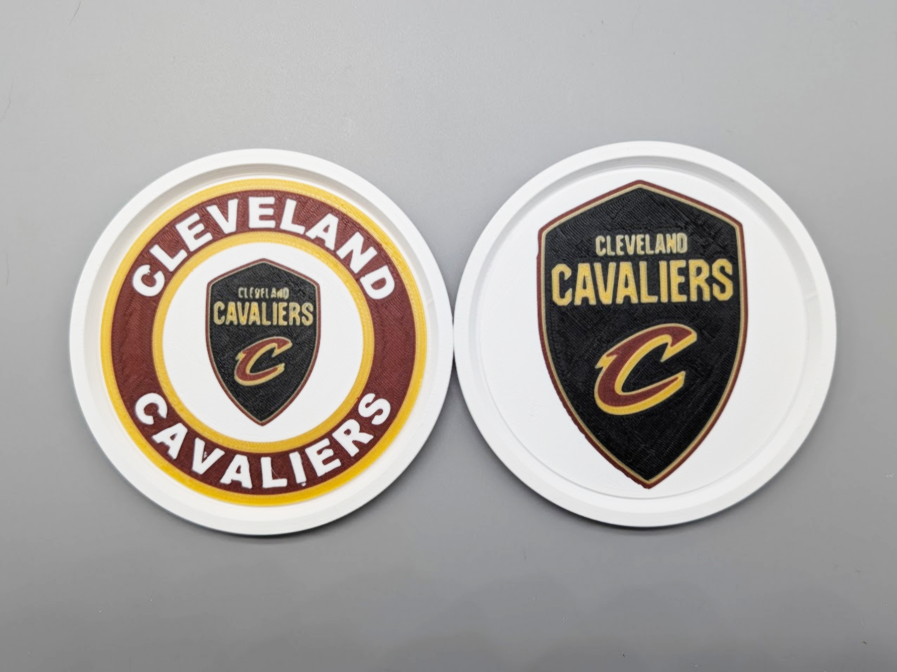 Miniatura 6 do modelo 3D Stackable Coasters - All 30 NBA Teams