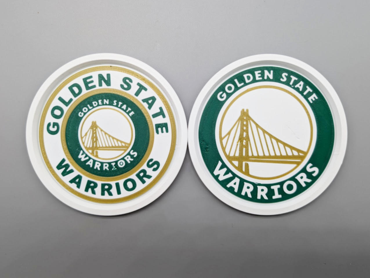 Miniatura 10 do modelo 3D Stackable Coasters - All 30 NBA Teams
