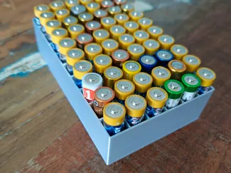 Einfache Batteriebox Batterybox AA