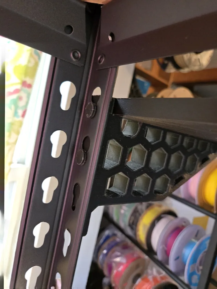 Red Muscle Rack Muscle Rack Heavy Duty Shelf Extension-Left&Right - Free 3D Print Model ...