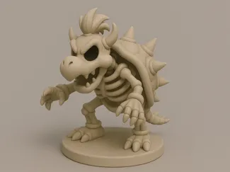 Dry Bowser - Skeleton [READ DESCRIPTION]