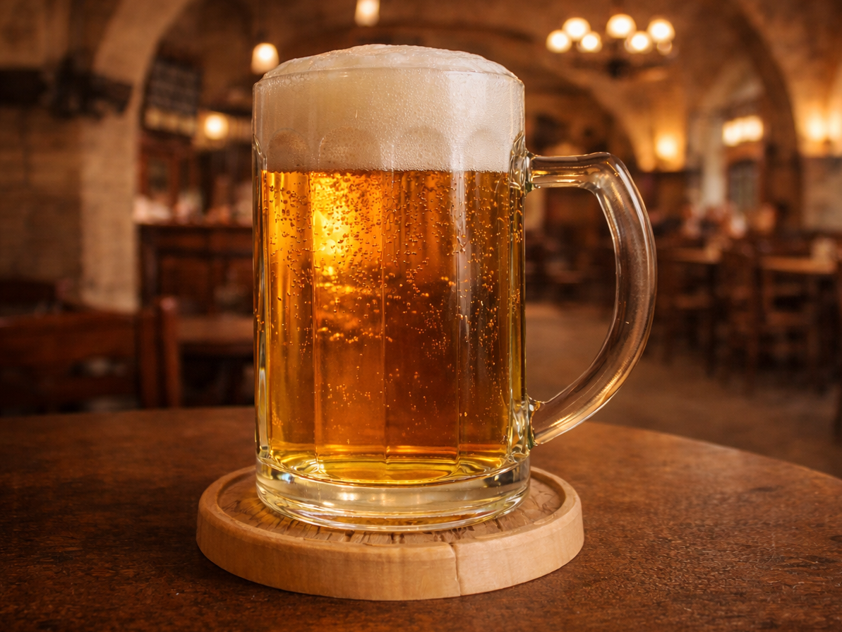 Rustical Beer Coaster – Old Pub Edition