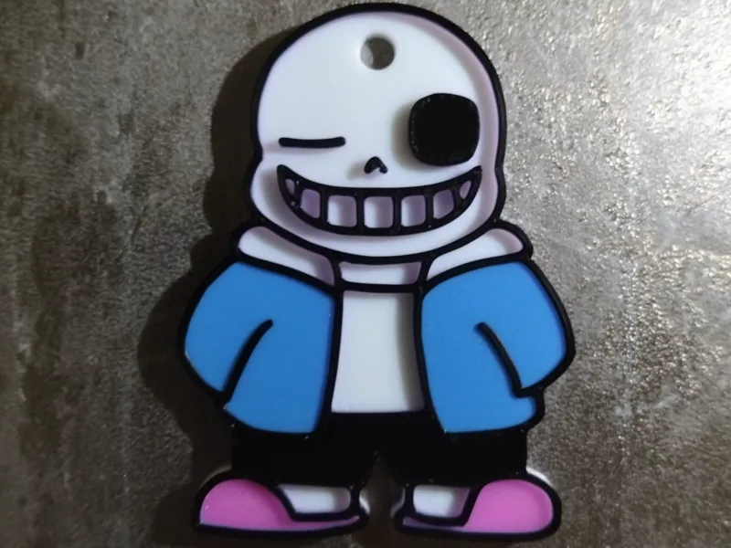 Sans Keychain