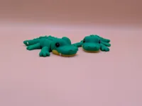 Krokodyl flexi 4 colors keychain