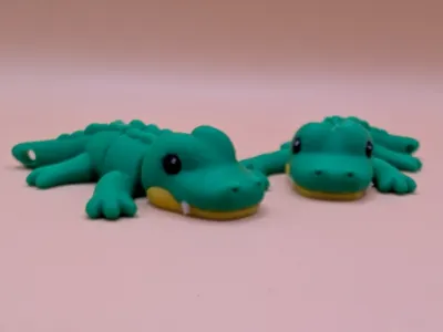 Flexi Cute Corcodile, also can be a keychain