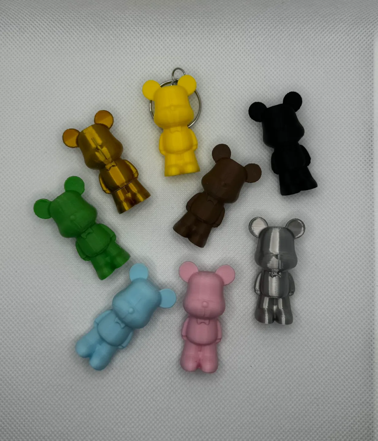 Cute bear keychain (4 gram) view 3