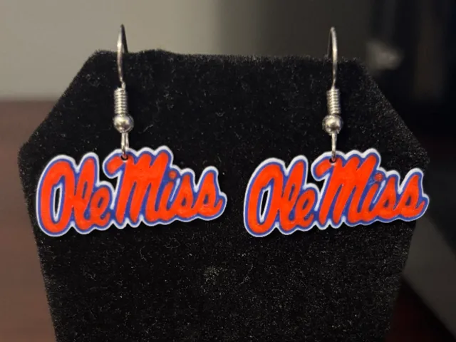 Ole Miss Earrings