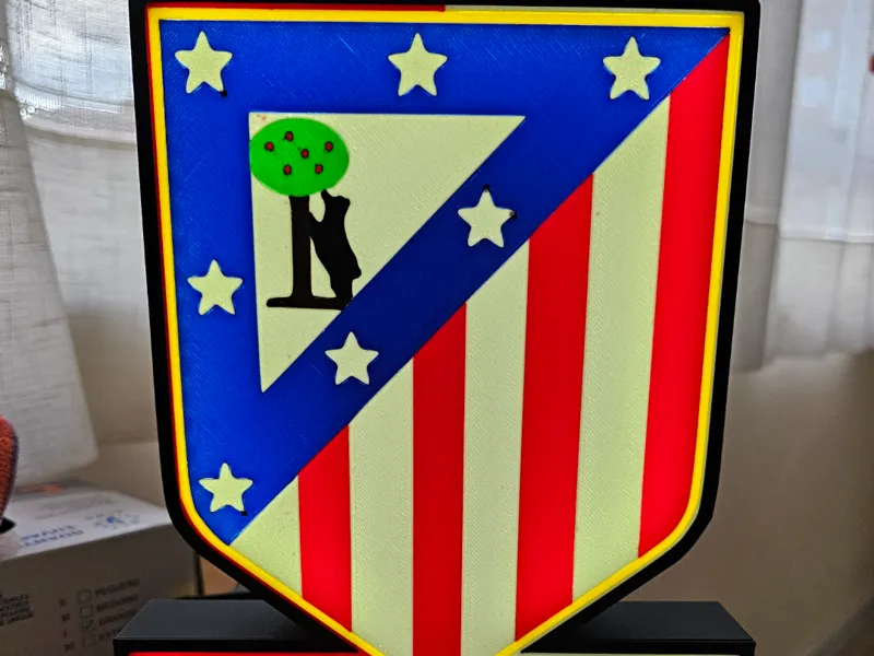 caja de luz Atlético de Madrid