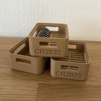 0.16mm, half height version, CR2025 + CR2032 + Empty