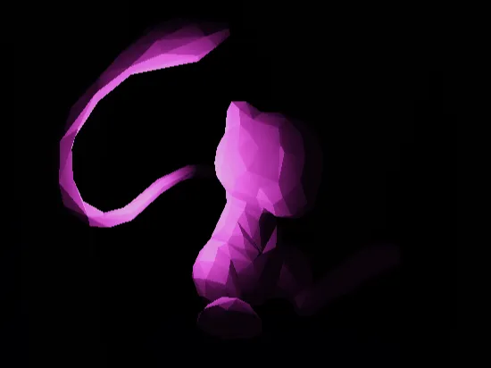 Lowpolly mew