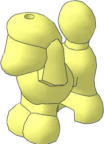 Brick Part 11575 Poodle